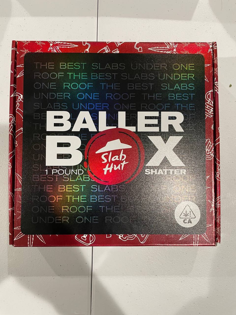 Slab Hut BallerBox Shatter - Pounds Club Menu
